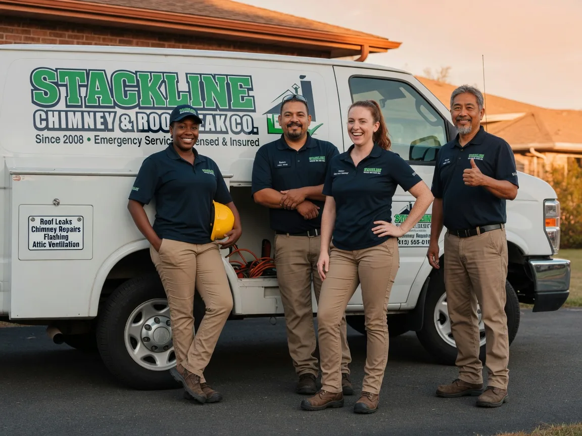 Chimney flashing repair company in Douglas City, CA